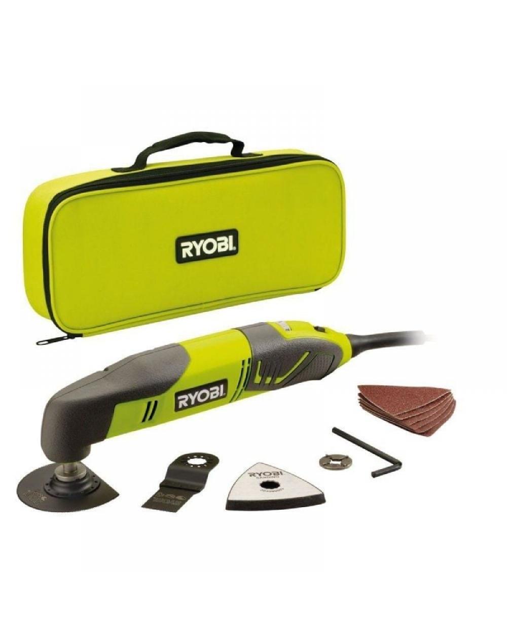 Juego de Herramientas Ryobi RMT200-S/ Incluye 2 cuchillas / 1 Base Lijado / 6 Hojas Lija