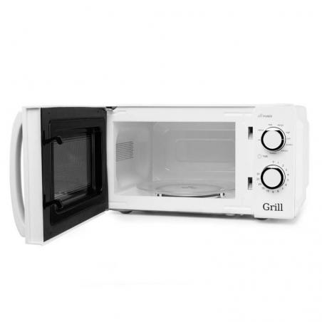 Microondas Orbegozo MIG 2130/ 700W/ Capacidad 20L/ Función Grill/ Blanco