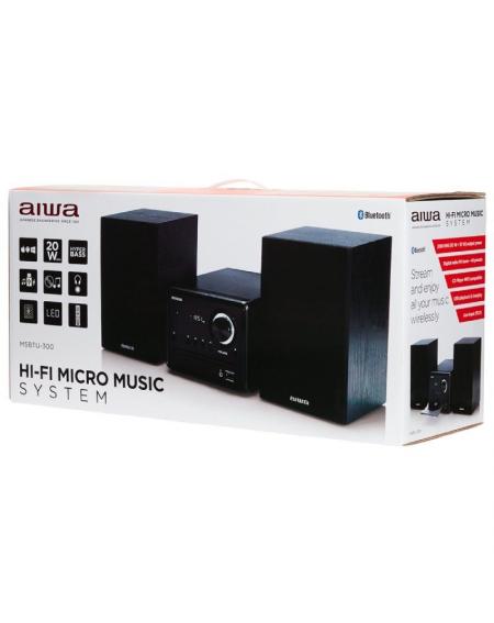 Microcadena con bluetooth Aiwa MSBTU-300/ 20W