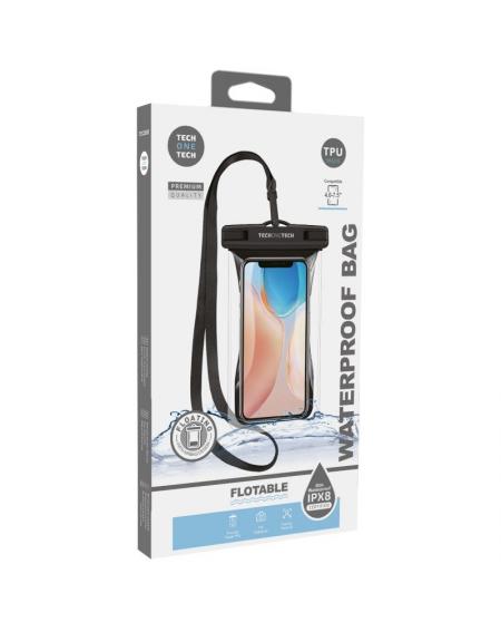 Funda Universal Impermeable para Smartphone Tech One Tech TEC2855/ Hasta 7.5'