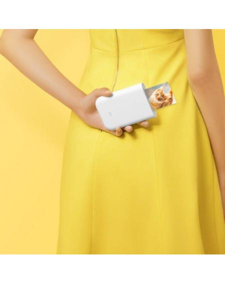 Impresora Portátil Fotográfica Xiaomi Mi Portable Photo Printer Bluetooth/ Blanca