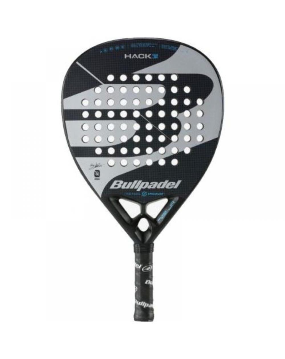 Pala de Pádel Bullpadel Hack 03 Junior 2023/ Negra