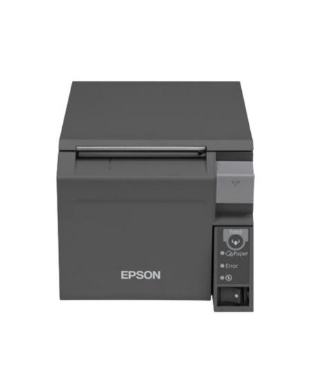 Impresora de Tickets Epson TM-T70II/ Térmica/ Ancho papel 80mm/ USB-RS232/ Negra