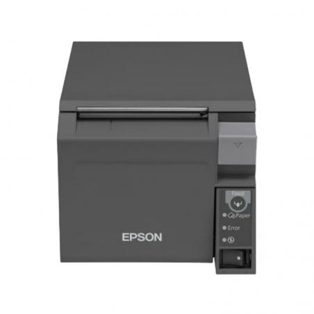 Impresora de Tickets Epson TM-T70II/ Térmica/ Ancho papel 80mm/ USB-RS232/ Negra