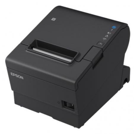 Impresora de Tickets Epson TM-T88 VII PS/ Térmica/ Ancho papel 80mm/ USB-Ethernet/ Negra