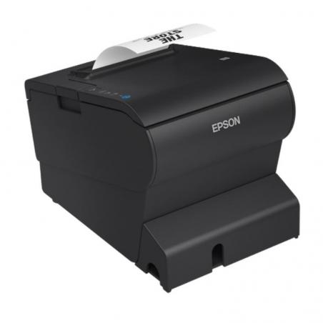 Impresora de Tickets Epson TM-T88 VII PS/ Térmica/ Ancho papel 80mm/ USB-Ethernet/ Negra