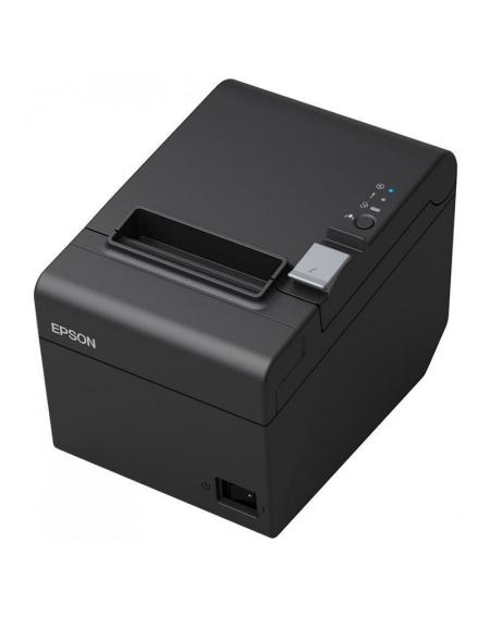 Impresora de Tickets Epson TM-T20III/ Térmica/ Ancho papel 80mm/ Ethernet/ Negra