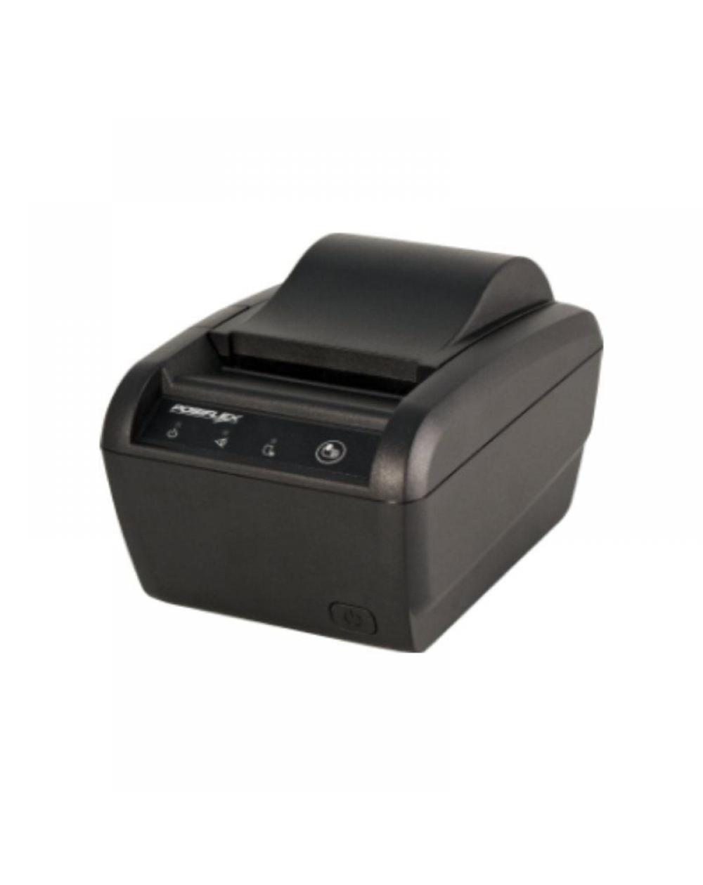 Impresora de Tickets Posiflex PP-8803/ Térmica/ Ancho papel 80mm/ USB-RS232-Ethernet/ Negra