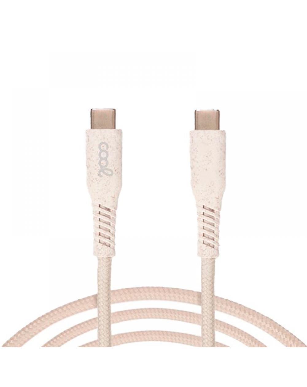 Cable USB COOL ECO Universal Tipo-C a Tipo-C (1.5 metros)