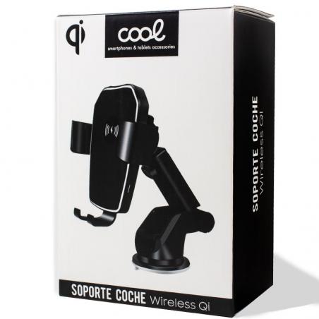 Soporte Universal para Coche Carga Inalámbrica Qi COOL