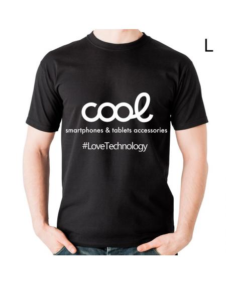 Textil Camiseta Cool Accesorios Talla L (Unisex) Negro