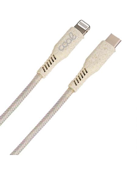 Cable USB COOL ECO Universal Tipo-C a Lightning para iPhone (1.5 metros)