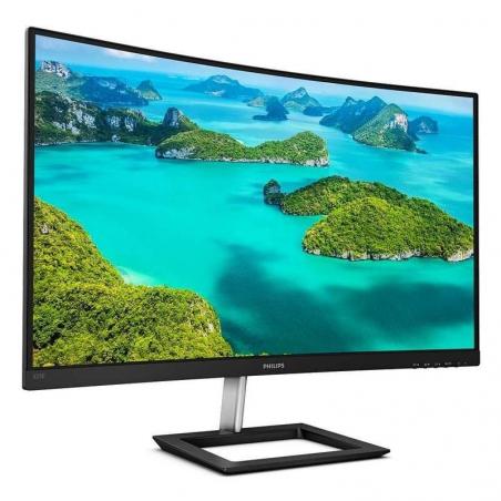 Monitor Profesional Curvo Philips E-Line 325E1C 31.5'/ QHD/ Negro