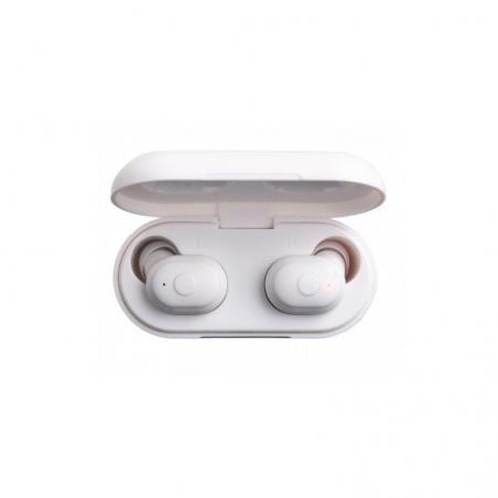 Auriculares Bluetooth Fonestar Twins-2B con estuche de carga/ Autonomía 5h/ Blanco