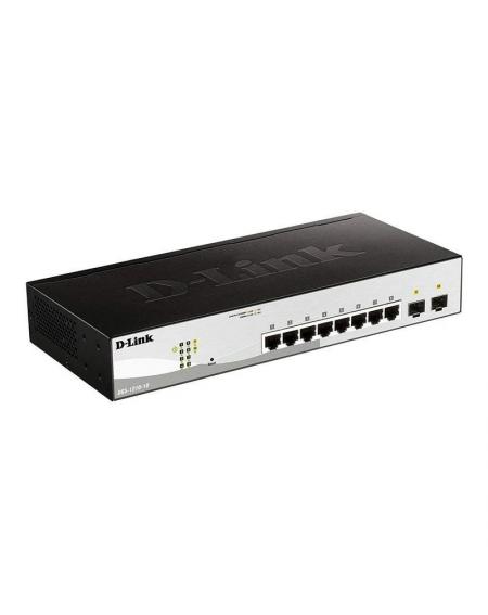 Switch D-Link DGS-1210-10 10 Puertos/ RJ-45 Gigabit 10/100/1000 SFP