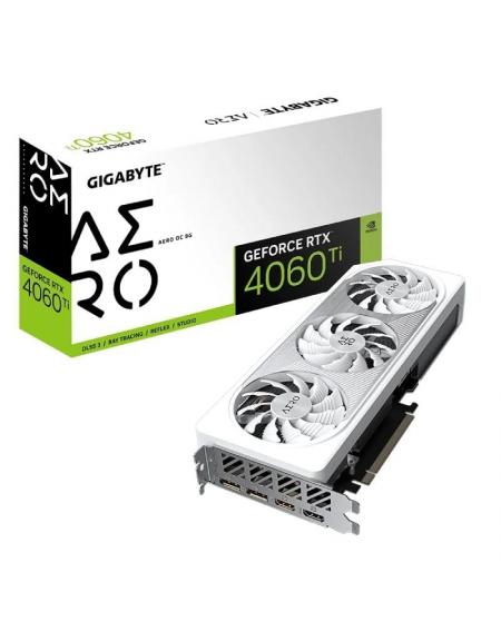 Tarjeta Gráfica Gigabyte GeForce RTX 4060 Ti Aero OC 8G/ 8GB GDDR6