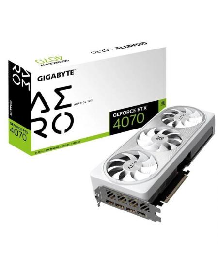 Tarjeta Gráfica Gigabyte GeForce RTX 4070 AERO OC 12G/ 12GB GDDR6X