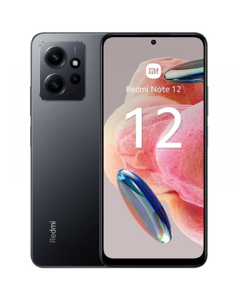 Smartphone Xiaomi Redmi Note 12 8GB/ 256GB/ 6.67'/ Gris Onyx