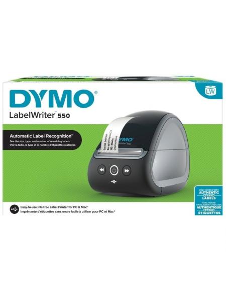 Impresora de Etiquetas Dymo LabelWriter 550/ Térmica/ USB/ Negra