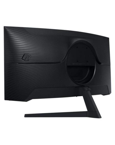 Monitor Gaming Ultrapanorámico Curvo Samsung Odyssey G5 LC34G55TWWP 34'/ UWQHD/ 1ms/ 165Hz/ VA/ Negro