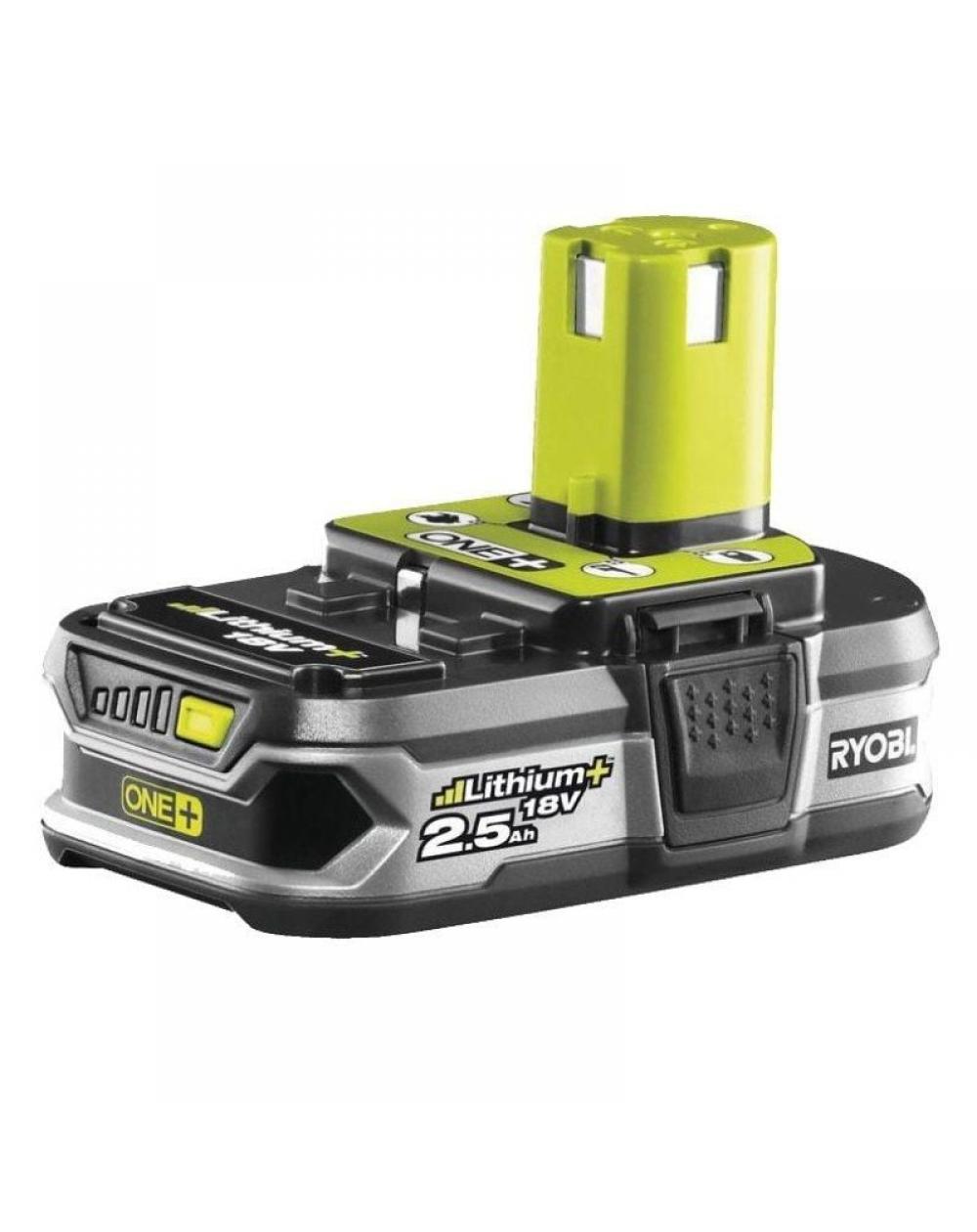 Batería de litio Ryobi ONE+ RB18L25/ 18V 2,5Ah/ Sin Cargador