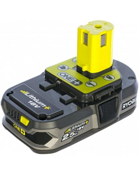 Batería de litio Ryobi ONE+ RB18L25/ 18V 2,5Ah/ Sin Cargador