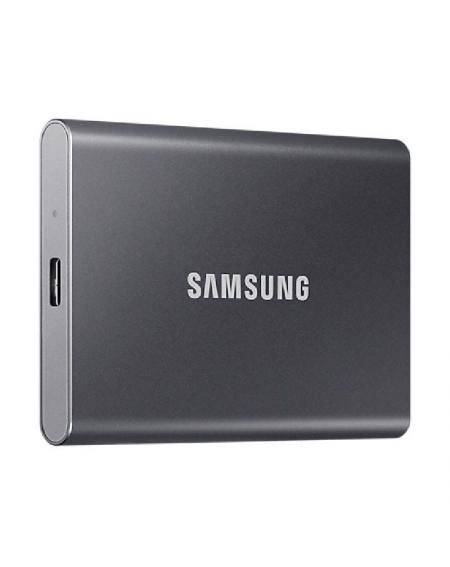Disco Externo SSD Samsung Portable T7 2TB/ USB 3.2/ Gris