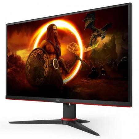 Monitor Gaming AOC 27G2SAE/BK 27'/ Full HD/ 1ms/ 165Hz/ VA/ Multimedia/ Negro y Rojo