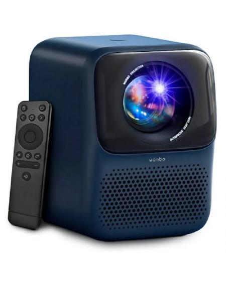 Proyector Portátil Wanbo T2 Max New/ 450 Lúmenes/ Full HD/ HDMI/ WiFi/ Azul