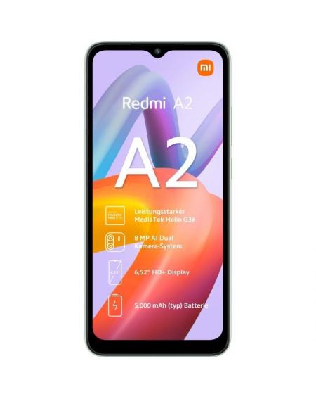 Smartphone Xiaomi Redmi A2 3GB/ 64GB/ 6.52'/ Verde Claro