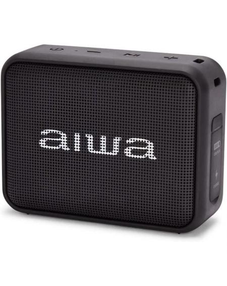 Altavoz con Bluetooth Aiwa BS-200BK/ 6W/ 1.0