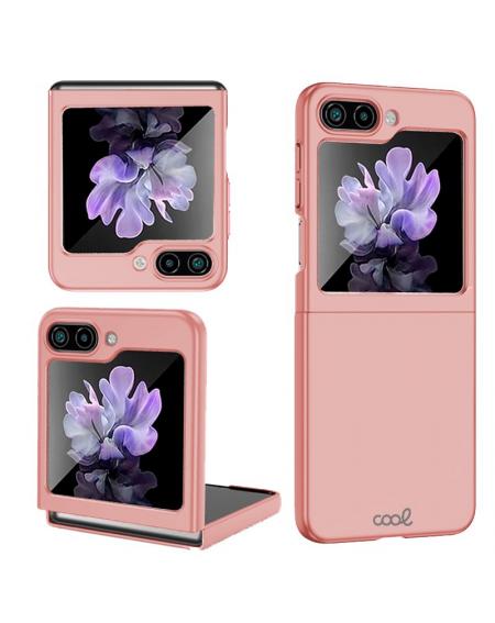 Carcasa COOL para Samsung F731 Galaxy Z Flip 5 Cover Plegable Rosa