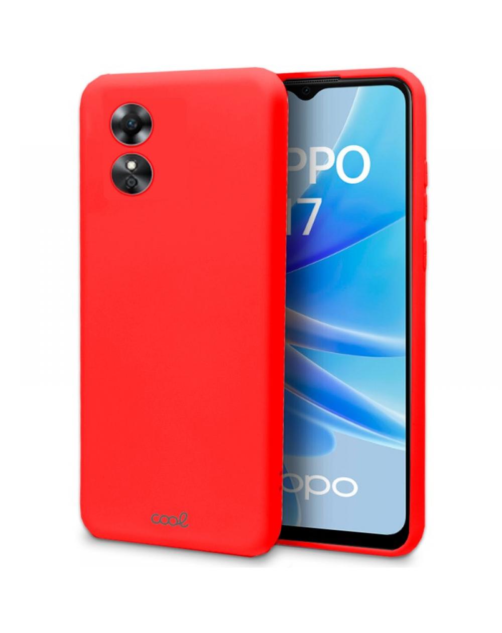 Carcasa COOL para Oppo A17 Cover Rojo