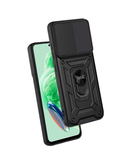 Carcasa COOL para Xiaomi Redmi Note 12 5G / Poco X5 5G Hard Ring Negro