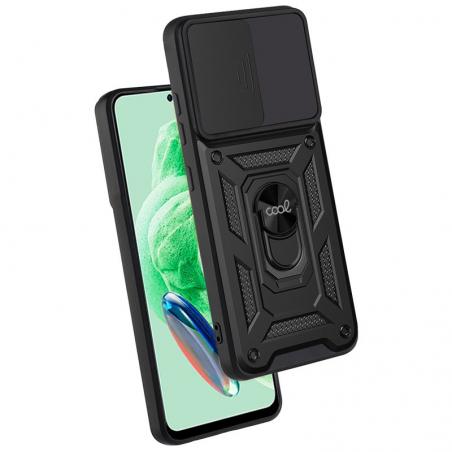 Carcasa COOL para Xiaomi Redmi Note 12 5G / Poco X5 5G Hard Ring Negro