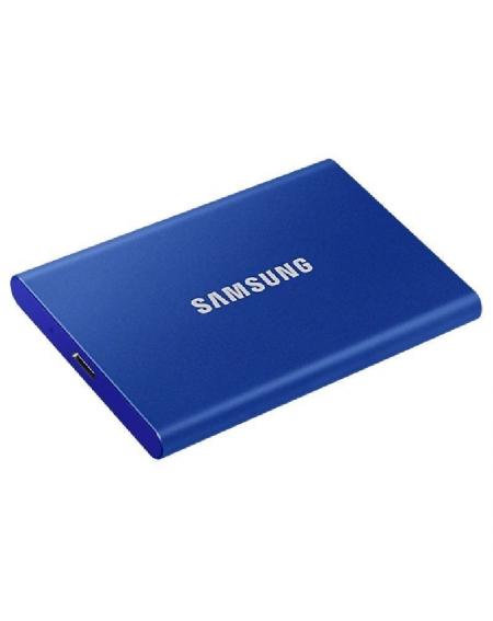 Disco Externo SSD Samsung Portable T7 2TB/ USB 3.2/ Azul
