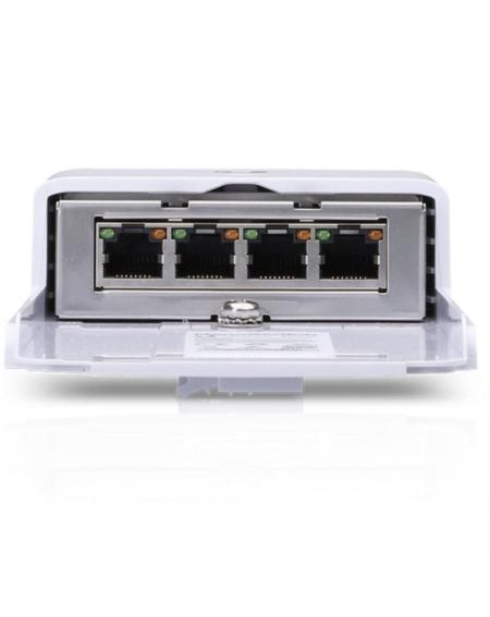 Switch Ubiquiti NanoSwitch N-SW/ 4 Puertos RJ45 10/100/1000 PoE