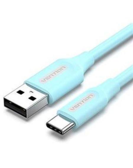 Cable USB 2.0 Vention COKSF/ USB Tipo-C Macho - USB Macho/ 1m/ Azul