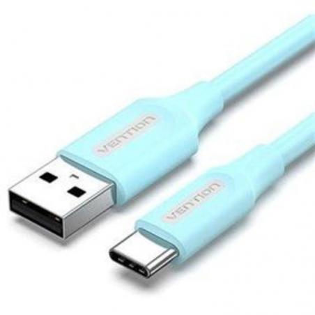 Cable USB 2.0 Vention COKSG/ USB Tipo-C Macho - USB Macho/ 1.5m/ Azul