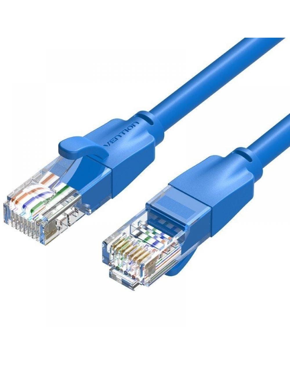 Cable de Red RJ45 UTP Vention IBELD Cat.6/ 50cm/ Azul