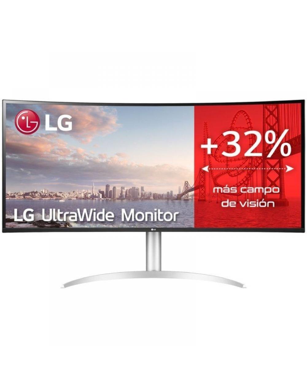 Monitor Profesional Ultrapanorámico Curvo LG 40WP95CP-W 39.7'/ 5K2K/ Multimedia/ Plata