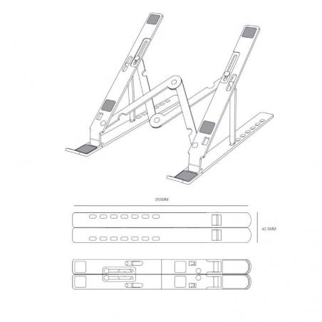 Soporte para Portátil/Tablet Aisens LPS3M-177 hasta 15'