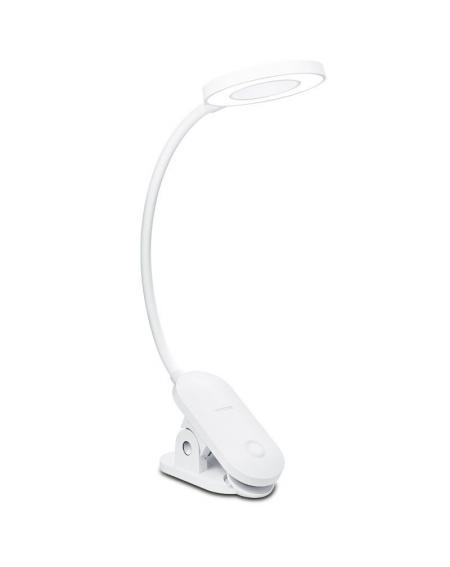 Lámpara Portátil Philips Forys Clip DSK206/ 5W/ Blanca