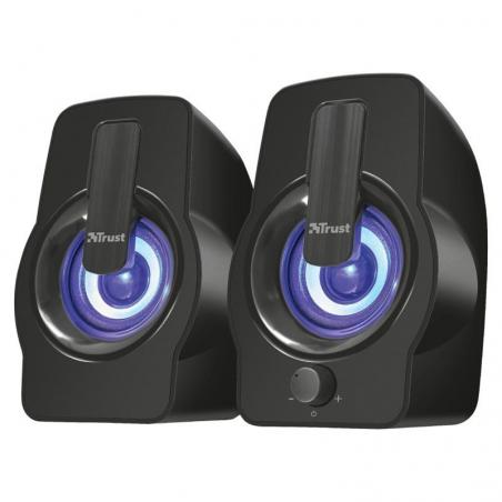 Altavoces Trust Gemi RGB/ 12W/ 2.0 - Imagen 1