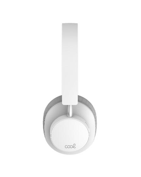 Auriculares Stereo Bluetooth Cascos COOL Smarty Blanco