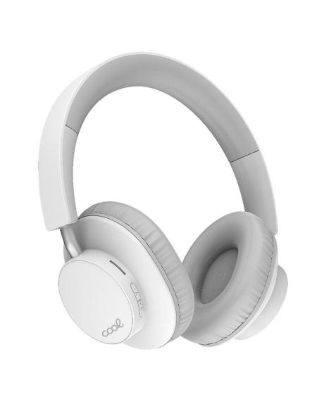 Auriculares Stereo Bluetooth Cascos COOL Smarty Blanco