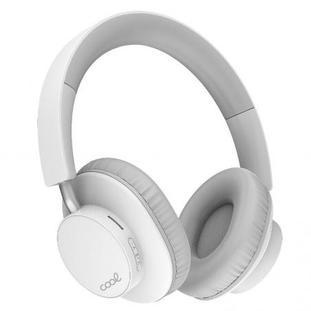 Auriculares Stereo Bluetooth Cascos COOL Smarty Blanco