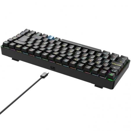 Pack Gaming Hiditec/ Teclado Mecánico Inalámbrico GM1K + Ratón Inalámbrico GX30 PRO Wireless