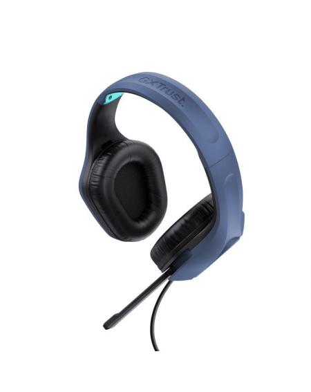 Auriculares Gaming con Micrófono Trust Gaming GXT 415 Zirox/ Jack 3.5/ Azules