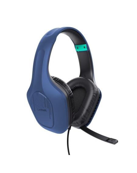 Auriculares Gaming con Micrófono Trust Gaming GXT 415 Zirox/ Jack 3.5/ Azules